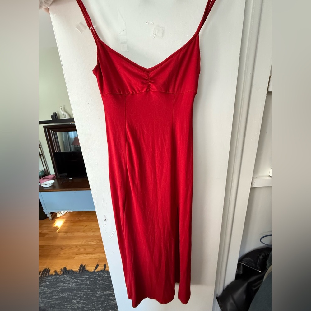 Urban Outfitters Long Red Dress NWOT